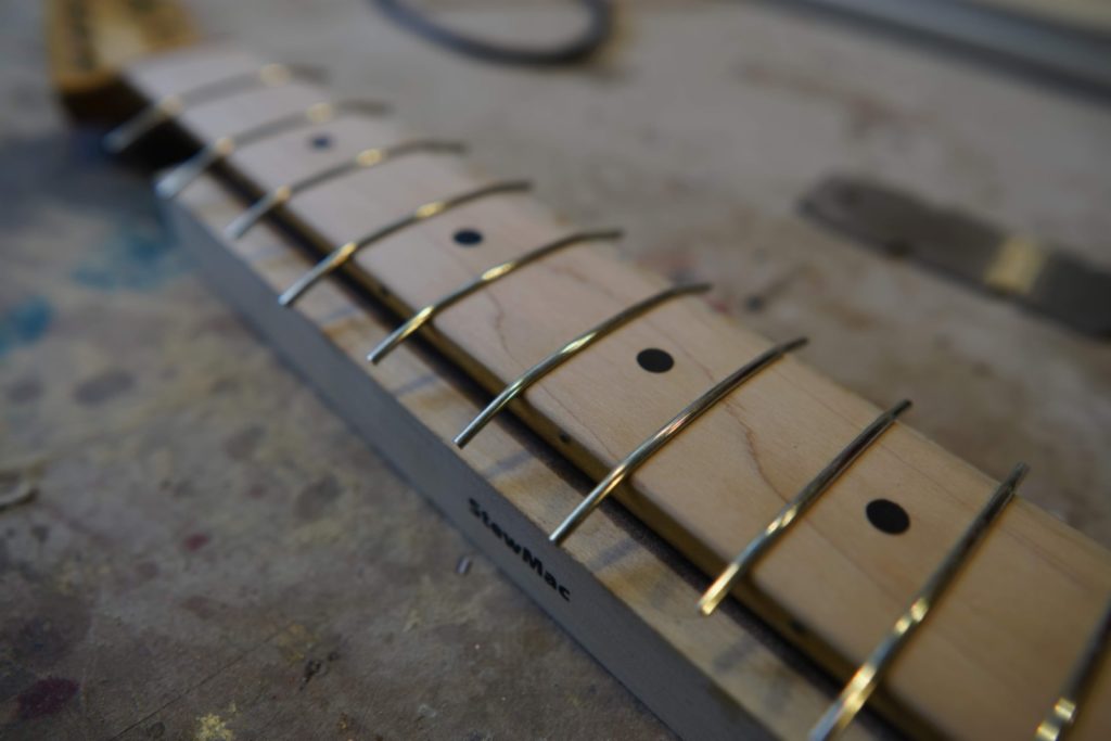 maple neck refret